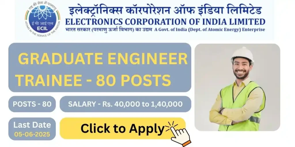 ecil graduate engineer trainee vacancy 2025