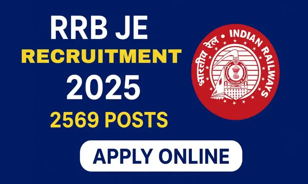 rrb je job vacancy 2025